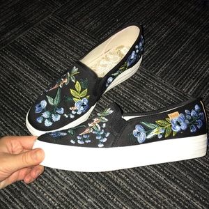 Women's Herb Garden Embroidered Keds